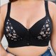 thumbnail image 4 of Puntoco Sujetadores cómodos para mujer Copa ABCDEFG Sujetador con hebillas delanteras con estampado de leopardo para mujer Sujetador sin cierre de acero, 4 of 5
