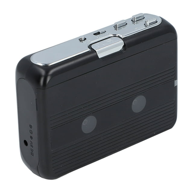 Grabadora De Cinta De Reproductor De Cassette Portátil Con Altavoz Incorporado, Micrófono, Conector Para Auriculares De 3.5 Mm, Reproductor De Cassette De Audio Con