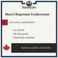 thumbnail image 3 of Stanfield's 2-Pack Adult Mens Supreme Cotton Blend Regular Rise Briefs, Sizes S-5XL, 3 of 6