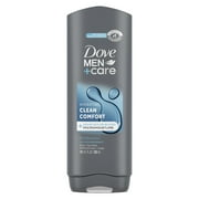 Dove Men+Care Clean Comfort Hydrating Gentle Women's Face & Body Wash All Skin, 18 oz