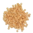 thumbnail image 2 of 100pcs Hallazgos Margarita De 4 Mm Granos Del Espaciador De La Joyería De La Flor Del Copo De Nieve De Color Marrón Claro Sunnimix granos del espaciador, 2 of 4