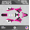 Magenta, variant on Kalair GFX Graphics Kit for Kawasaki KLX125 (2003-2007) Speed Series