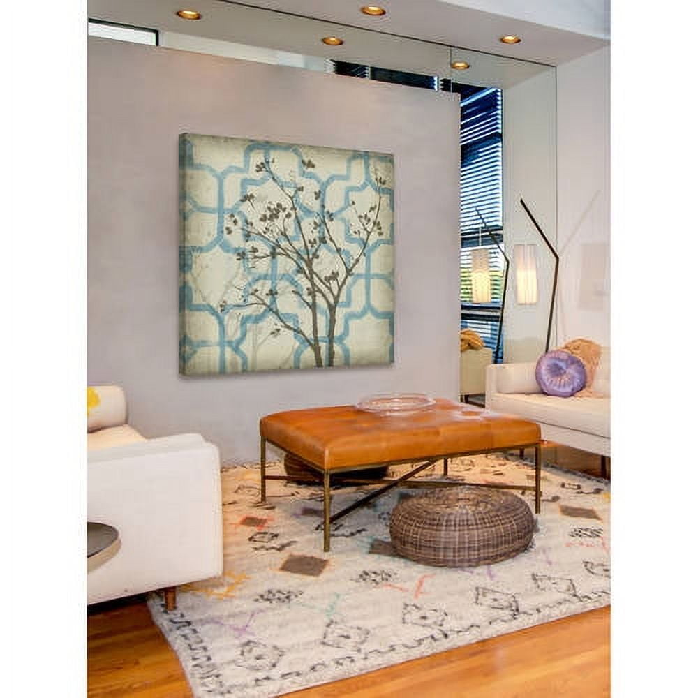 Marmont Hill "Silhouette & Pattern II" Painting Print on Wrapped Canvas