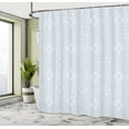 thumbnail image 5 of Ambesonne Grey Shower Curtain, Retro Tribal Celtic Knot, 69"Wx84"L, Pale Blue Grey, 5 of 5