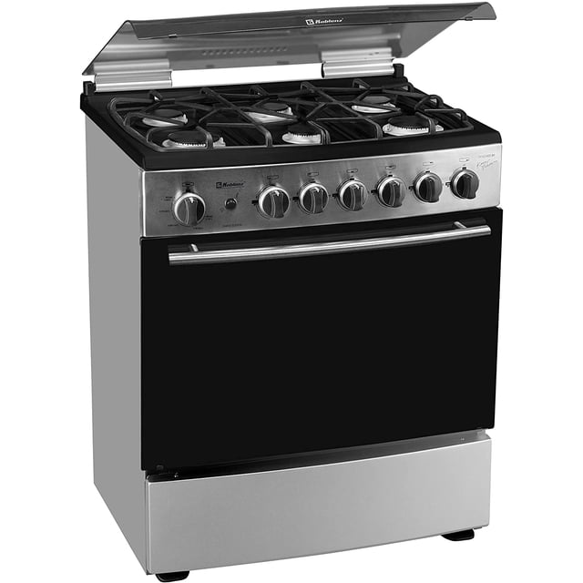ESTUFA 6 QUEMADORES NIZA CAPELO ACERO INOX MARCA KOBLENZ KOBLENZ EK-5//01F