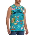 thumbnail image 2 of Disketp Hello Summer Sleeveless Tshirts For Men, Muscle Shirts For Men Dry Fit Tank Top-Large, 2 of 8