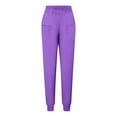 thumbnail image 3 of TIMIFIS Scrub for Women Solid Color Four Season Loose Bunched Feet Nurse Work Pants Scrub Pants - Spring/Summer, 3 of 3