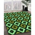 thumbnail image 3 of Ahgly Tapis Rectangulaire Lavable en Machine Intérieur Transitionnel Vert Forêt Foncé, 2 Pieds x 5 Pieds, 3 of 7