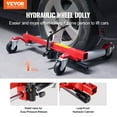 thumbnail image 3 of Dranite Heavy Duty Car Wheel Dolly 1500 Lbs - Vehicle Positioning Tire Jack Lift System, 3 of 7