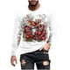 thumbnail image 2 of Seeotter Men‘s Christmas Crewneck 3D Printed Xmas Pullover Jumpers, 2 of 5