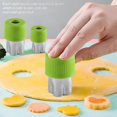 thumbnail image 2 of 12x Emporte-Pièces en Acier Inoxydable pour Fruits et Légumes, Moules pour Aliments pour Enfants, 2 of 5