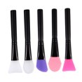 thumbnail image 4 of Hytrove 5Pcs Rectangular Handle Silicone Brush for Face Mask Application 14.7x3.2cm, 4 of 7