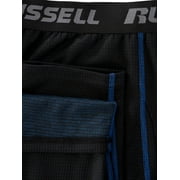Russell Mens & Big Men's L3 Tech Grid Baselayer Performance Thermal Underwear Pant, Sizes M-5XL