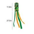 thumbnail image 2 of Uuowzo Windsock St. Patrick's Day Shamrock Seasonal Wind Sock Garden Outdoor Hanging Decor Wind Flag Heavy Duty for Valentine Xmas Snowman Yard Patio Lawn Decoration, 2 of 6
