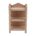 thumbnail image 1 of Yinanstore 1:12 Scale Dollhouse Rack Dollhouse Storage Shelf Organizer Miniature 3 Tier Bookcase for Diorama Photo Props Miniature Scene, 1 of 8