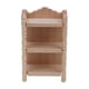 thumbnail image 1 of Estante de almacenamiento de madera para casa de muñecas, organizador de estante para casa de muñecas a escala 1:12, Mini librería hecha a mano para, 1 of 9