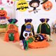 thumbnail image 2 of Yuarrent Bolsa de dulces de Halloween, suministros para fiestas, bolsas con cordón DIY, accesorios, soportes para presentes, bolsa de embalaje, Kits de decoración para fiestas Gato naranja Yuarrent HA068065-04, 2 of 6