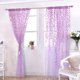 thumbnail image 1 of Cortina transparente de tul con estampado para sala de estar, dormitorio, cocina, decoración del hogar, 1 unidad, 1 of 4