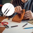 thumbnail image 3 of 2 Pcs Awl Tool with Wooden Handle, Leather Awl Punch Tool, 3 of 5