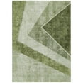 thumbnail image 2 of Addison Rugs Chantille Indoor/Outdoor Transitional Geometric Olive Washable Rectangle Rug, 9' x 12', 2 of 6