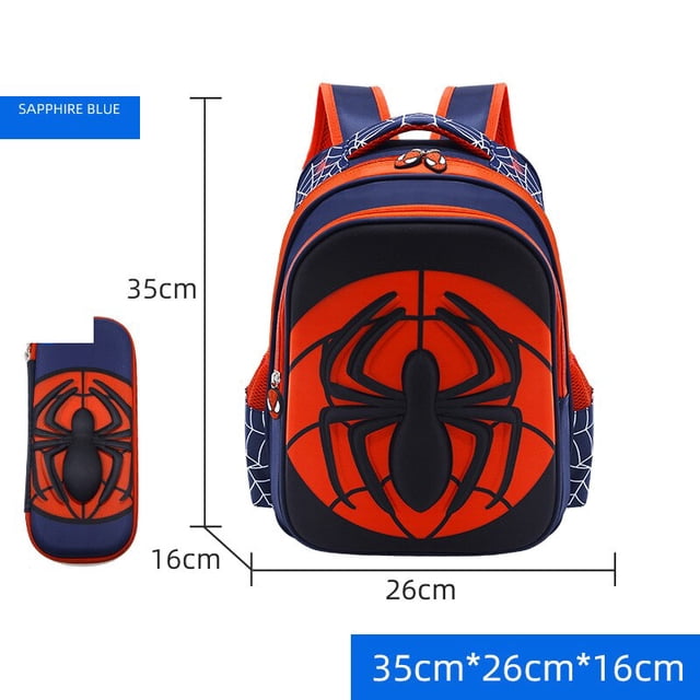 Marvel SpidSuffolk services.com Mochila escolar de América para niño, lindo diseño 3D, figura de anime, regalo de jardín de infantes zhangmengya LED