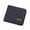 Black, variant on Men's Short Wallet Zip Wallet Canvas Small Wallet Multifunction Small Wallet
