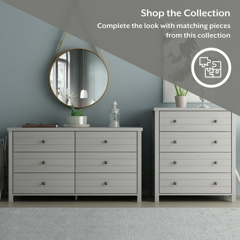 Malm dresser gray discount