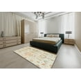 thumbnail image 4 of Ahgly Company Indoor Rectangle Abstract Brown Oriental Area Rugs, 4' x 6', 4 of 6
