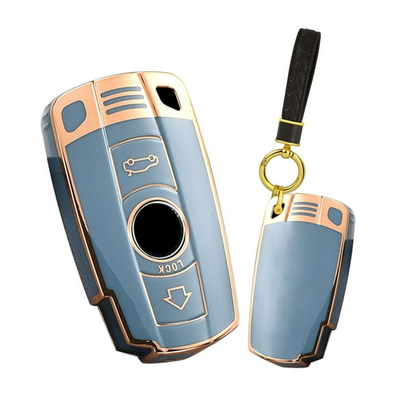 Key Fob Case Fit for BMW M3 2009-2013 Soft TPU Car Key Cover for 1 3 5 Series E90 E92 E93 X5 X6 Z4 E90 Car Accessories