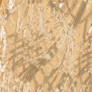 Efavormart Champagne Wave Embroidered Sequin Mesh Dinner Napkin, Reusable Decorative Napkin - 20x20