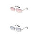 thumbnail image 1 of Gafas de sol sin montura Sunnimix 2 pares gafas cuadradas con lentes tintados, 1 of 8