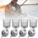 thumbnail image 1 of Jaula de alimentación de pesca Fugacal 4PCS Ajustable S M L, 1 of 8
