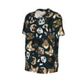 thumbnail image 6 of Fotbe Dogs Baseball Jersey Shirt for Men and Women, Casual Short Sleeves Button Down T-Shirt-XX-Large, 6 of 9