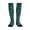 3 Black, variant on Little Pirate Crocodile Print Sports Compression Socks,Running Crew Socks,Moisture-Wicking Anti-Blister Hiking&Gym Athletic