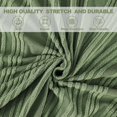thumbnail image 5 of CJC Stretch Sectional Couch Covers - 2 pcs Spandex Sofa Covers with Elastic Bottom for L Shape Corner Sofa Furniture Protector (Green, 3 Seat + 4 Seat), 5 of 9