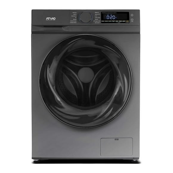 Lavasecadora Atvio Carga Frontal 15 Kg Gris