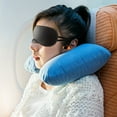 thumbnail image 3 of Moclever Travel Pillow Inflatable U Shape Neck Pillow Neck Support Head Rest Office Nap Car Airplane Cushion, 3 of 5