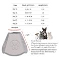 thumbnail image 4 of Methold Cono para mascotas, ajustable, suave, antimordida, Collar protector, cuello, lamer, rascarse, tocar el cuerpo, recuperación de seguridad de Suministros para perros  Größe 30 Methold PT003832-05B, 4 of 6