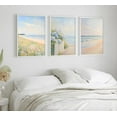 thumbnail image 4 of Pastel Coastal Wall Art Pink Beach Shell Pictures White sailboat Wall Decor Ocean Wildflowers Posters Summer Beachy Preppy Painting Print Artwork for Beach House Bedroom, 4 of 6