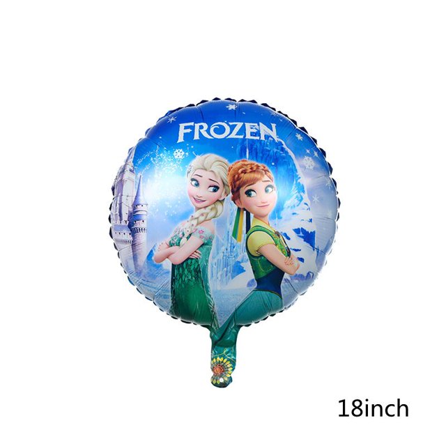 Disney-Decoración de Frozen para Fiesta Temática, globos de papel de aluminio de Elsa, Olaf, suministros de decoración para fiesta de cumpleaños de niñas y Baby Shower, juguete para niños, nuevo