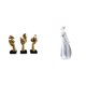 thumbnail image 1 of Estatuas de pensadores,Estatuas de pensadores,esculturas de arte abstracto para mesa,Figura de escritorio,Estatua de niña linda para escritorio,adorno nórdico moderno,Figura de niña en la, 1 of 8