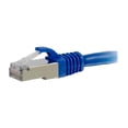 thumbnail image 4 of C2G 10ft Cat6a Snagless Shielded (STP) Network Patch Ethernet Cable Blue - Patch cable - RJ-45 (M) to RJ-45 (M) - 3.05 m - STP - CAT 6a - snagless, stranded - blue, 4 of 7