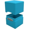 thumbnail image 2 of Boîte de Rangement Satin Cube : Bleu Ciel, 2 of 2