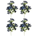 thumbnail image 1 of Branches de Baies de Noël 3 Fourchettes Simulation en Mousse Décoration Maison, 1 of 8