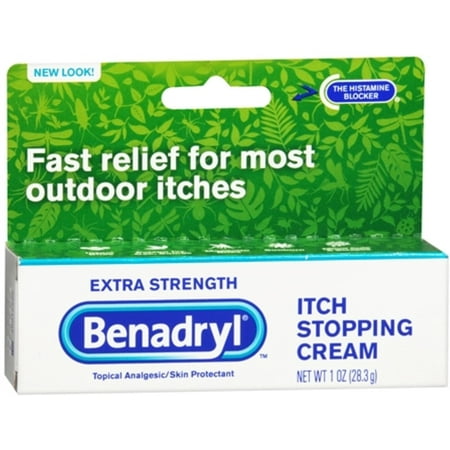 2 Pack - Benadryl Itch Stopping Cream Extra Strength 1