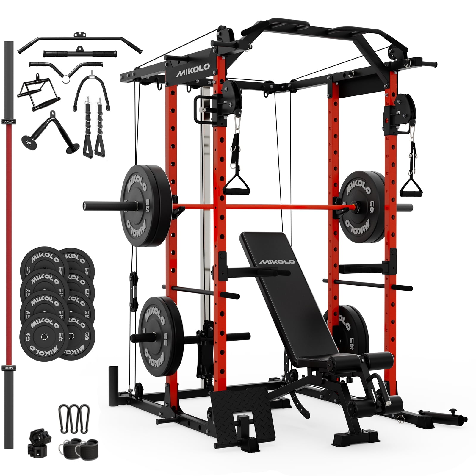 Cage de puissance Power Rack MFT-RIG-16 - Marbo Sport | Équipement de