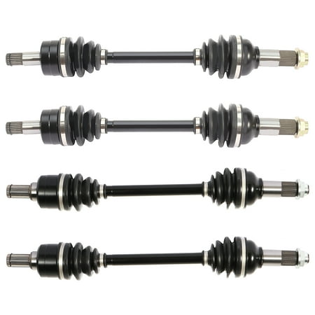 cciyu Front/Rear Left Right CV Axle fit for 2009-2014 for Yamaha Grizzly 550 700 28P-2510F-00-00 28P-2518E-10-00 28P-2510F-04-00