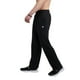 thumbnail image 3 of Pantalones Champion Lounge ligeros con dobladillo abierto para hombre, color negro, 3 of 7