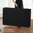 thumbnail image 6 of Best Choice Products 10ftx4ftx2in Folding Gym Mat 4-Panel w/ Carrying Handles & Folding Balance Beam - Black, 6 of 9