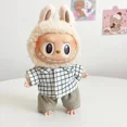 thumbnail image 3 of Ropa para muñecos de peluche de 17 cm, accesorios de atuendo de monstruo Labubu, regalo para niños, chaqueta, camiseta, juego de 3 piezas FJ12A, 3 of 5